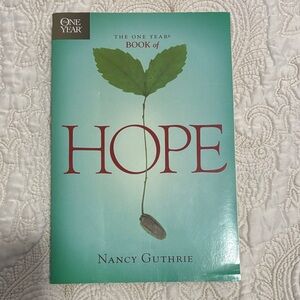 The One Year Book of Hope by Nancy Guthrie